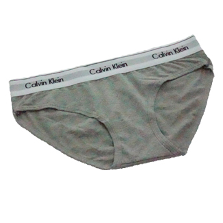 Slip Calvin Klein Mujer 365 Gris